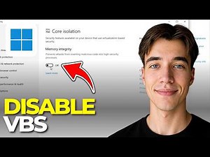 How to Disable VBS Virtualization-Based Security in Windows 11 | Tutorial 2026