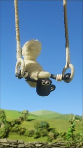 Who'd like to 'hang around' with Shaun today?! | Shaun the Sheep