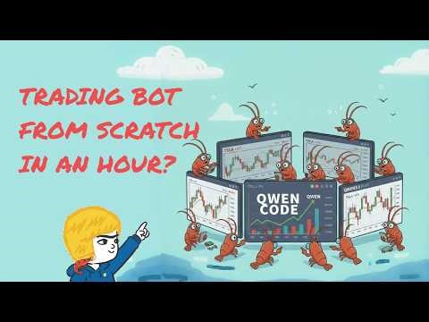 How Good Are Free AI Coding Tools? Building a Trading Bot in Qwen Code