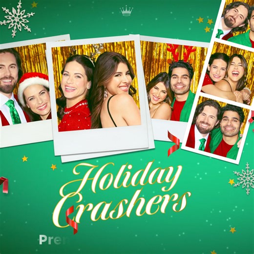 For two besties, tis the season to party! #HolidayCrashers premieres Saturday at 8/7c, part of #CountdownToChristmas 🎄 | Hallmark Channel
