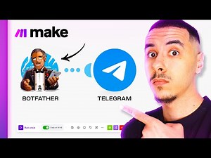 How to CONNECT TELEGRAM to Make (Integromat)