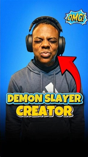 Who is Demon Slayer CREATOR?🤔 #anime #demonslayer #shorts