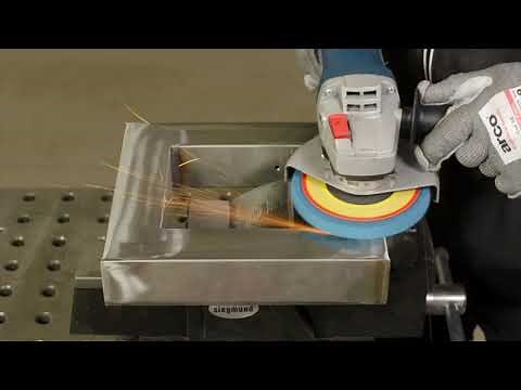 Tuto - Comment obtenir un effet poli miroir sur acier inoxydable avec une meuleuse d'angle ?