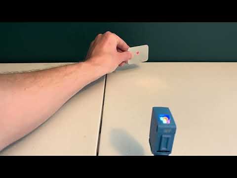 SICK W16 Photoelectric Sensor Demonstration