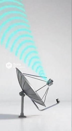 How Dish Antenna Works 3D Animated Explainer of Satellite Signal Technology
