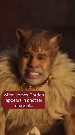 james corden king of musicals | Cats (2019) #shorts