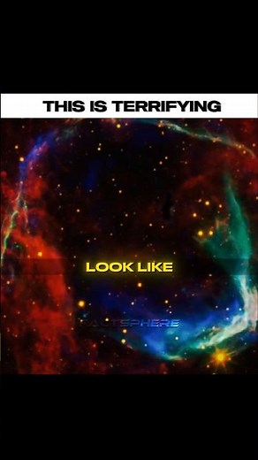 When a SUPERNOVA Lights Up Earth #Space #Shorts