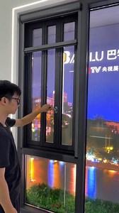 This is a rotating window with three linked panels in one sash. When opened, the panels rotate together with a small gap of about 10 cm, allowing airflow while adding a sense of safety. #rotatingwindow #multipanelwindow #pivotwindow #aluminiumwindow #safeventilation #modernwindow #windowsystem #interiordesign | Window Home