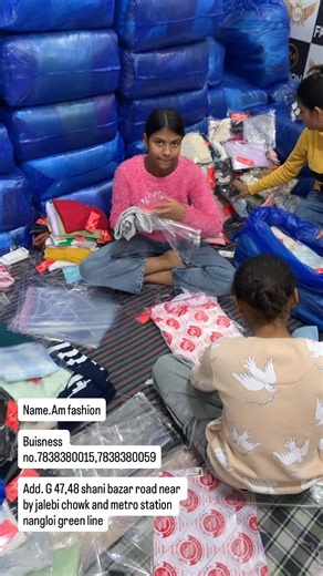 8.9K views · 172 reactions | Name.Am fashion Buisness no.7838380015,7838380059 Add. G 47,48 shani bazar road near by jalebi chowk and metro station nangloi green line | ShivkumarVlogs Export Surplus | Facebook