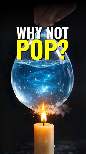 Why a Water-Filled Balloon Doesn’t Pop Over Fire 🔥🎈#shorts #ytshorts