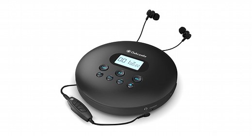 OAKCASTLE CD100 Portable CD Player with Bluetooth User Manual