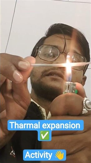 the effect of heating | thermal expansion activity in science| #scienceactivity #scienceexperiment