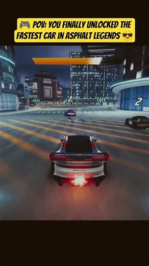 🎮 POV: You finally unlocked the FASTEST car in Asphalt Legends 😎 #asphaltxtreme #asphaltxtreme