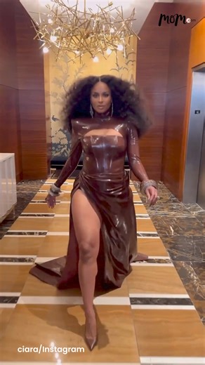 Singer and model, Ciara glows as she shares her growing family, and the arrival of her new baby. #Ciara #blendedfamily | Mom.com