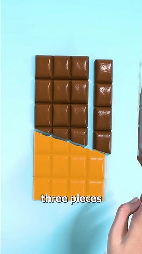 Infinite Chocolate Trick Explained 😰 #chocolate