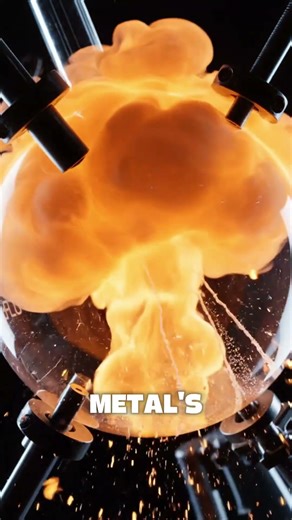 Why do some metal explode in water ? #why