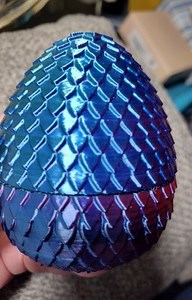 New 3D Printed Multicolor Egg With Articulated Highland Cow | eBay