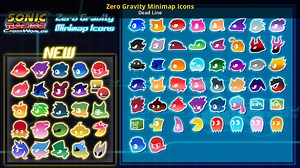 Zero Gravity Minimap Icons Mod for Sonic Racing: CrossWorlds | SR:CW Mods