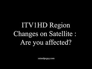 Recent ITV1HD changes on UK Satellite / Sky / Freesat