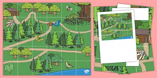 Forest Themed Mat (Compatible with Bee-Bot)