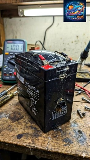 12v Battery Repair কি আদেও সম্ভব? #shorts #batteryrepair #techtips #banglatech