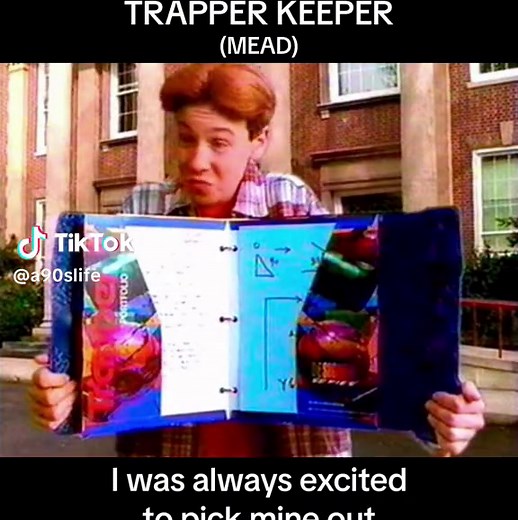 The TRAPPER KEEPER by Mead. Commercial from 1995. . . . . . . . . . . . . . . . . . . . . . . #trapper #mead #school #90s #90skid #90sbaby #90saesthetic #90sthrowback #90shair #90sads #oldschool #throwback #nostalgia #nostalgic #childhood #childhoodmemory #kidstv #retro #vintage #memory #memoryunlocked #90stv #80sbaby #80skid #a90slife