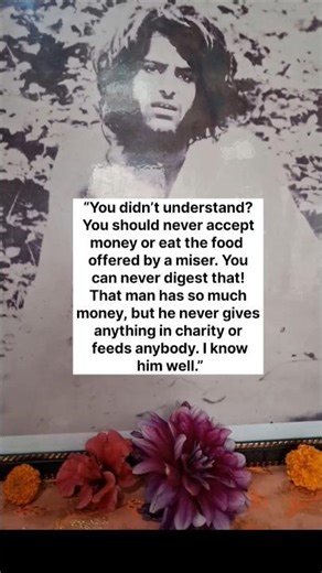 Don’t Take From a Miser | Neem Karoli Baba Teaching