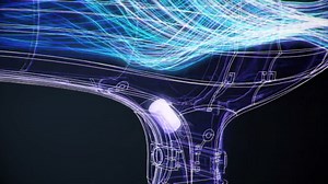 Neuro by Paul Mitchell Halo Tourmaline Touch-Screen Hair Dryer, Multiple Heat + Speed Settings, Cool Shot Button