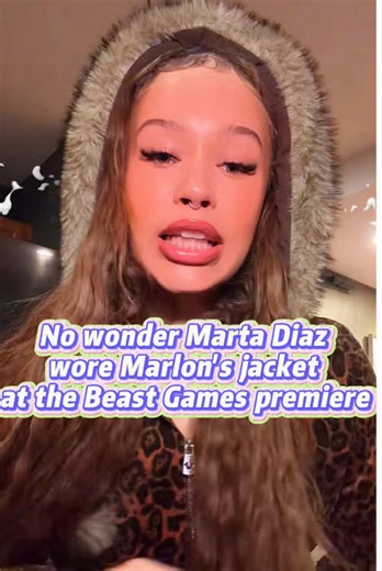 No wonder Marta Diaz wore Marlon’s jacket at the Beast Games premiere—she thought it would shame Yonna, but one gesture from Yonna turned Marta into a laughingstock#celebrity#marlon #martadiaz #yonna #fpy