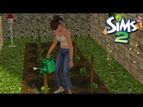 🌱 4K Cottagecore Life: Gardening, Fishing & Spring Rain ☔ | Sims 2 No Commentary Cozy Gameplay