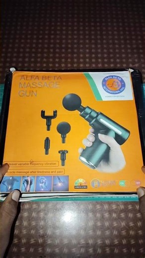 massage gun unboxing.मसाज GUN कैसे use करें सही तरीका