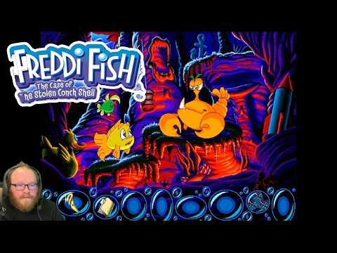 Freddi Fish 3: The Case of the Stolen Conch Shell Playthrough - Zorxin Dragon