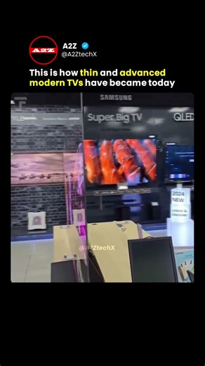 This TV is Literally Thinner Than Your Finger