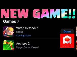 it's OFFICIAL Wittle Defender is Habby's NEW GAME!!!
