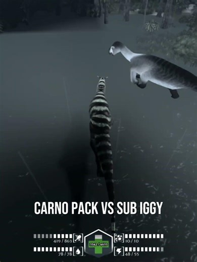 Carno Pack hunting #priorextinction #shorts #roblox #dinosaur