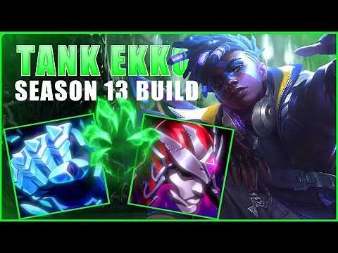 Tank Ekko is Just Not Balanced in League of Legends *SEASON 13* Best Tank Build on Ekko!