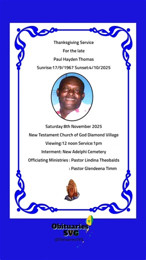 Paul H. Thomas | Obituaries SVG