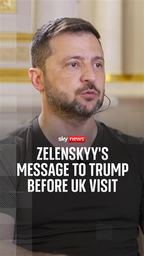 27K views · 315 reactions | In a Sky News exclusive interview, Sky’s Yalda Hakim asks Zelenskyy what he would say to Donald Trump right now. ⁠ ⁠ Read more: https://trib.al/pVCJXgK | Sky News | Facebook