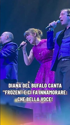 DIANA DEL BUFALO CANTA FROZEN E MOSTRA TUTTE LE SUE QUALITÀ #dianadelbufalo #perte #frozen #neiperte