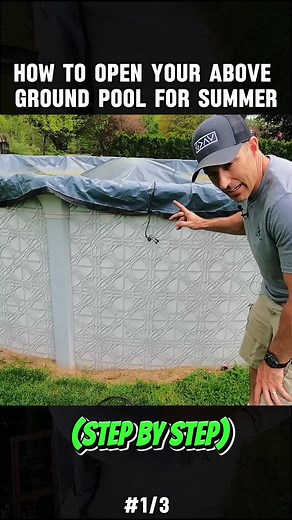How to Open Your Above Ground Pool for Summer