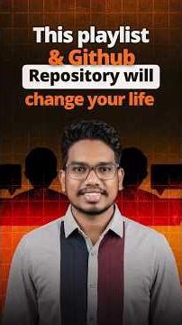 This Playlist and GitHub Repo Will Change Your Life | Programming Courses | Python Life