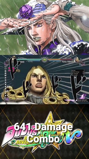 Gyro 641 Damage Combo | JoJo's Bizarre Adventure: All Star Battle R