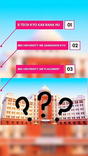 B.Tech CSE AI at BBDU – Mera College Life & YouTube Journey | Intro Video