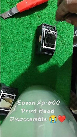 Xp600 head disassemble