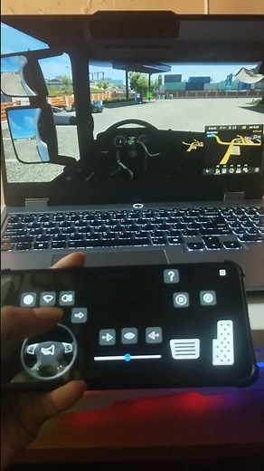 Turn Your Phone into a Steering Wheel for PC Games! | SimWheel Connect 🚗