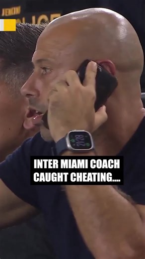 Nitro Football | Inter Miami Got Caught CHEATING! Javier Mascherano got sent off with a red card in the quarterfinal of the Leagues Cup with Inter Miami,... | Instagram