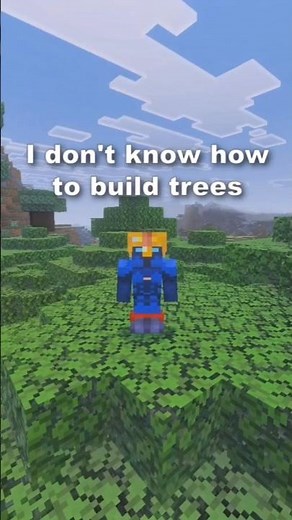 How to Build a Tree #minecraft