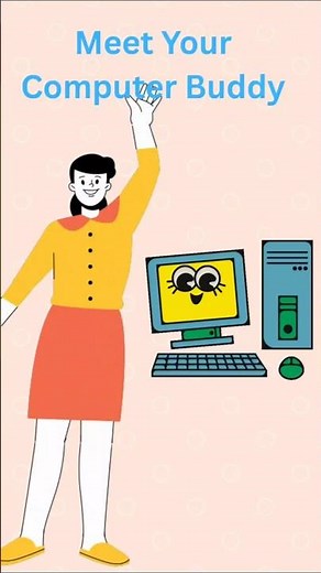 Meet your Computer Buddy, 💻 Computer – Your Best Buddy! | Study, Games, Music & Fun 🎶🎮📚
