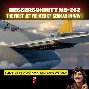 Anatomy of a Me262 - The first jet fighter of the German in WW2