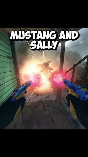 Mustang and Sally vs Round 100 in Call of Duty Zombies! 🫣 #gaming #callofduty #zombie ##fyp##foryoupage##cod##codzombie##round100##nostalgia##trending | Erwinplays